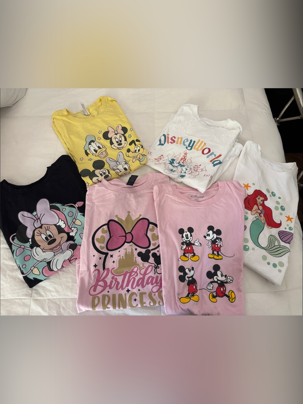 Girls T Shirts 6pc bundle